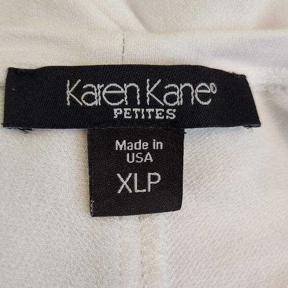 Karen Kane White Petite Soft Terry Tank Top Size XLP - Picture 10 of 10